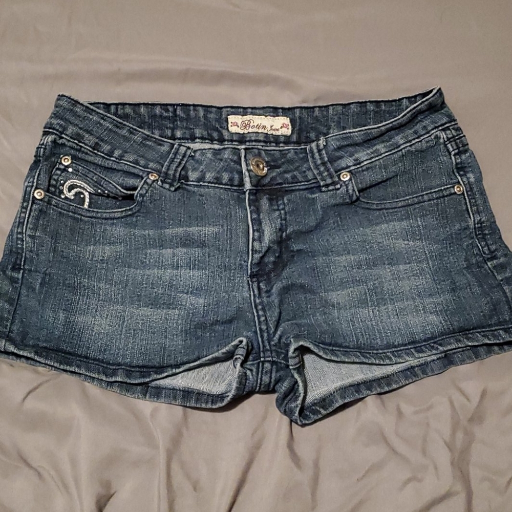 Botin jean shorts